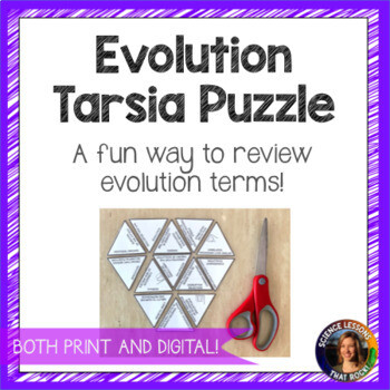 Evolution Tarsia Puzzle