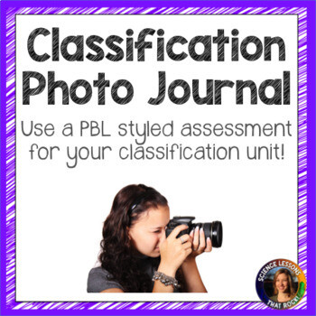 Classification Photo Journal Project