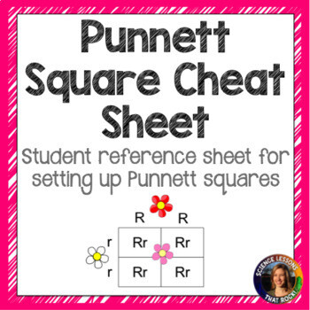 Punnett Square Cheat Sheet