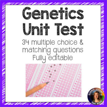 Genetics Test Question Bank