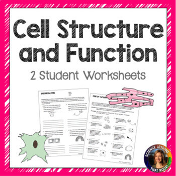 Cell Structure and Function Worksheets