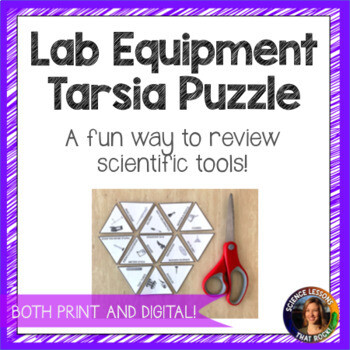 Scientific Lab Equipment Tarsia Puzzle