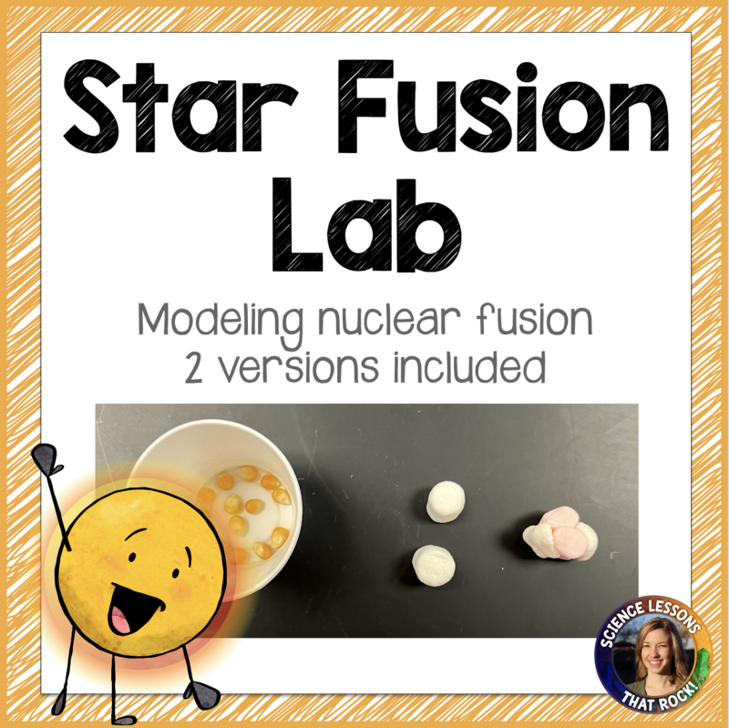 Star Nuclear Fusion Lab | Star Life Cycle Activity