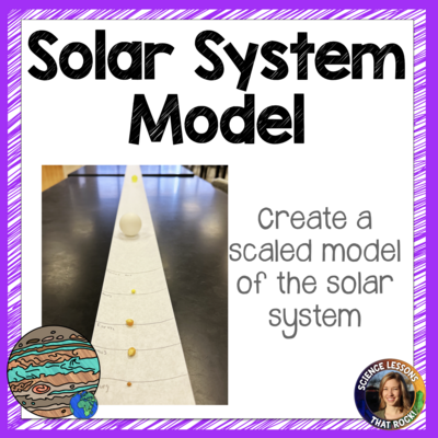 Solar System Scaled Model