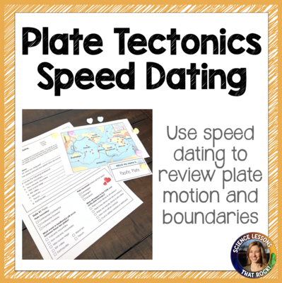 Plate Tectonics Speed Dating