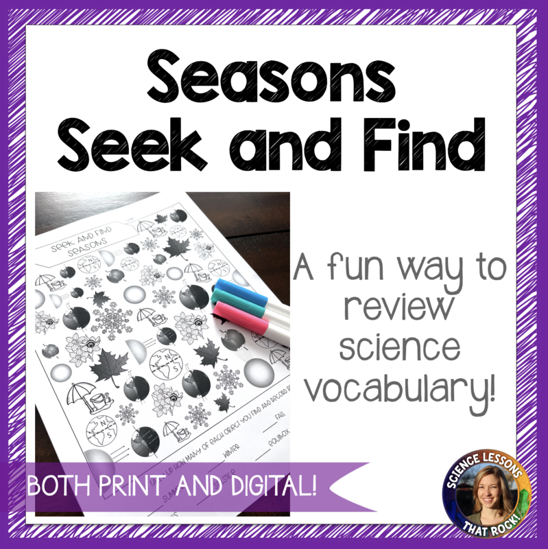 Seasons Seek and Find