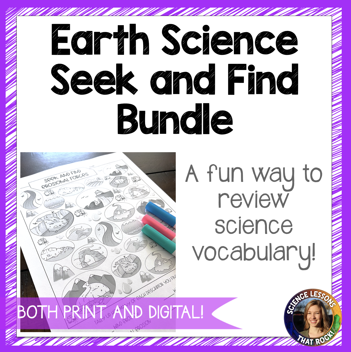 Earth and Space Science Seek and Finds Bundle