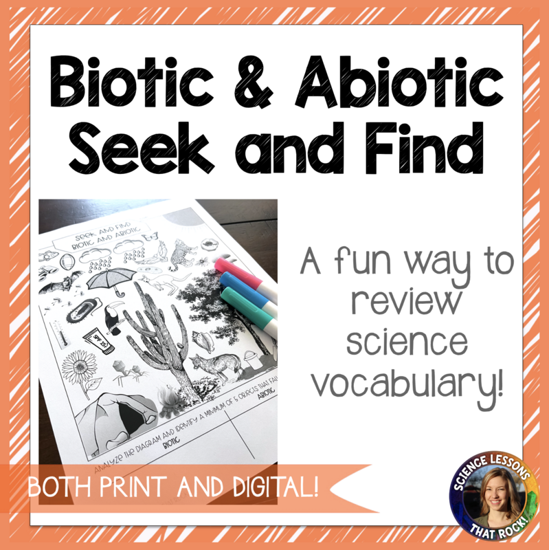 Biotic and Abiotic Factors Seek and Find