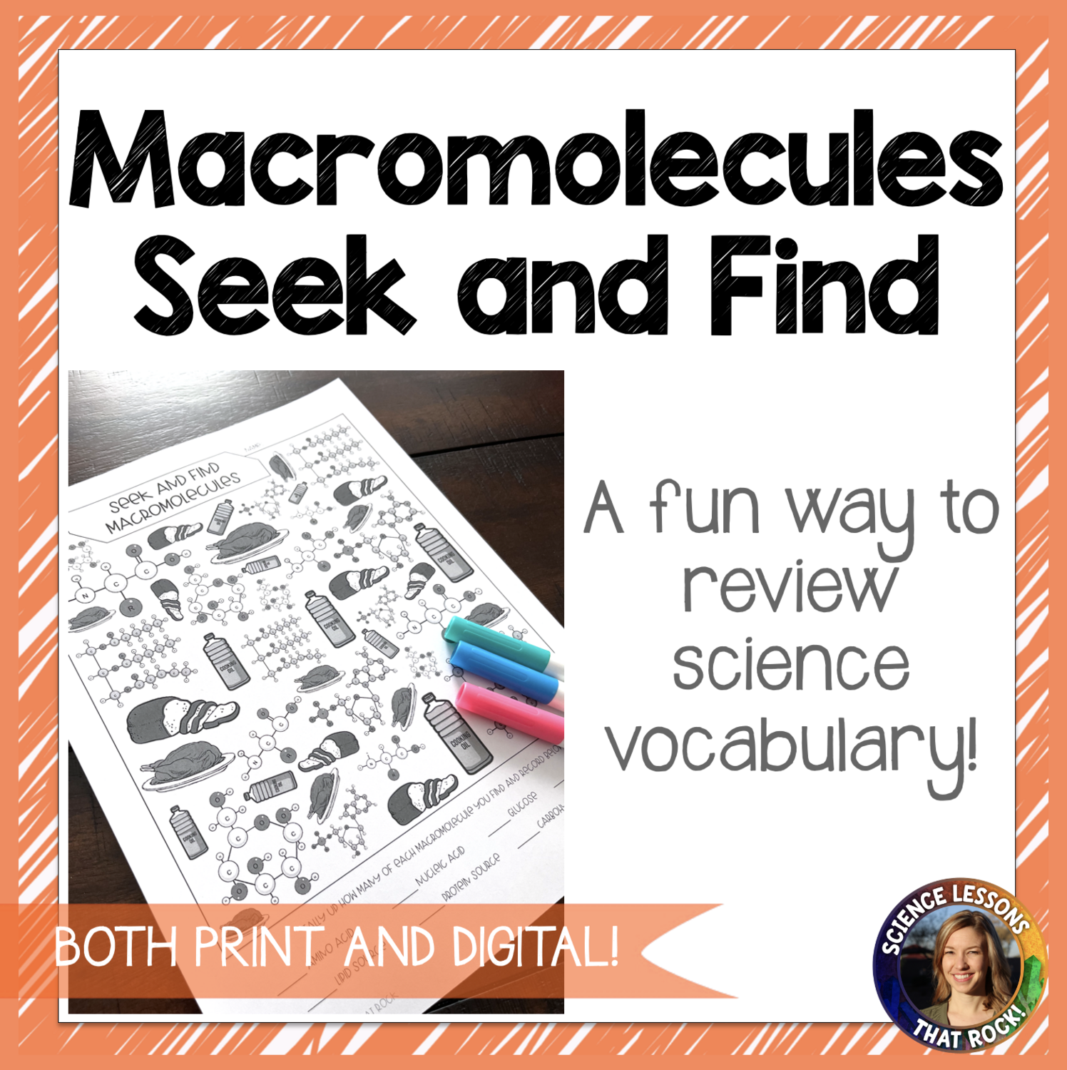 Macromolecules Seek and Find