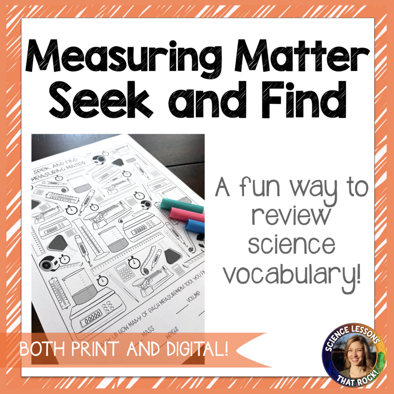 Metrics and Measuring Matter Seek and Find