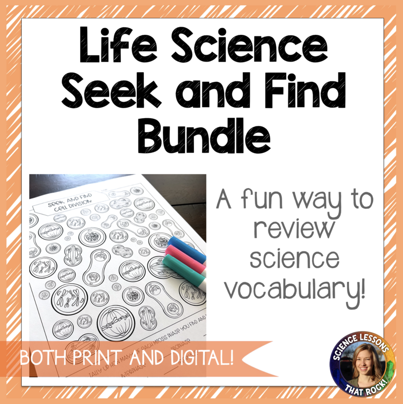 Life Science Seek and Finds Bundle