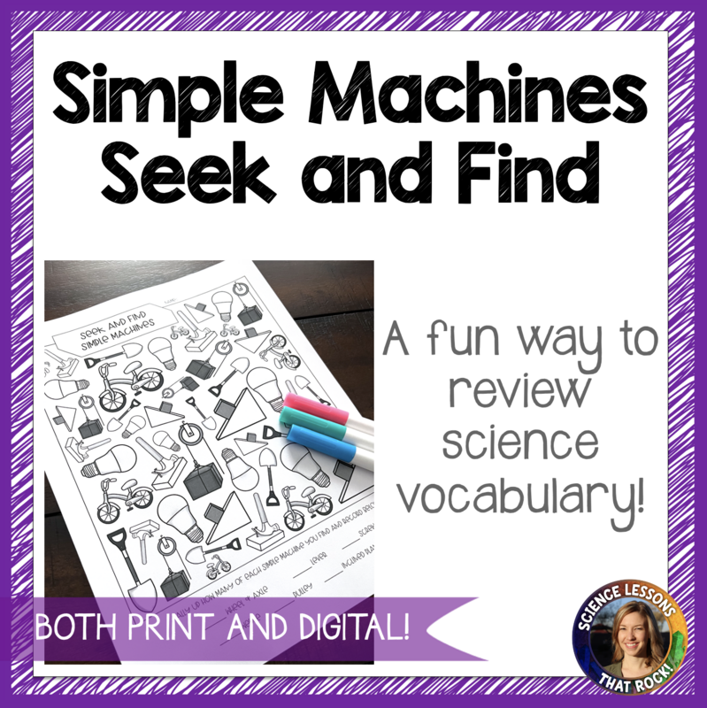 Simple Machines Seek and Find