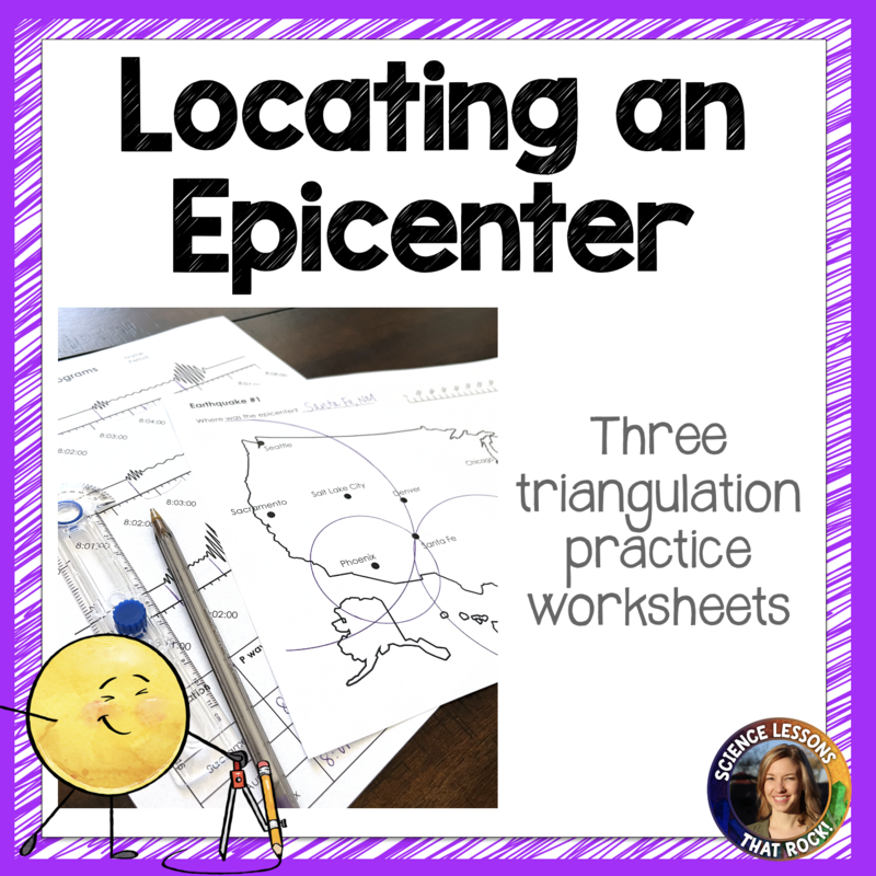 Finding an Epicenter Earthquake Triangulation