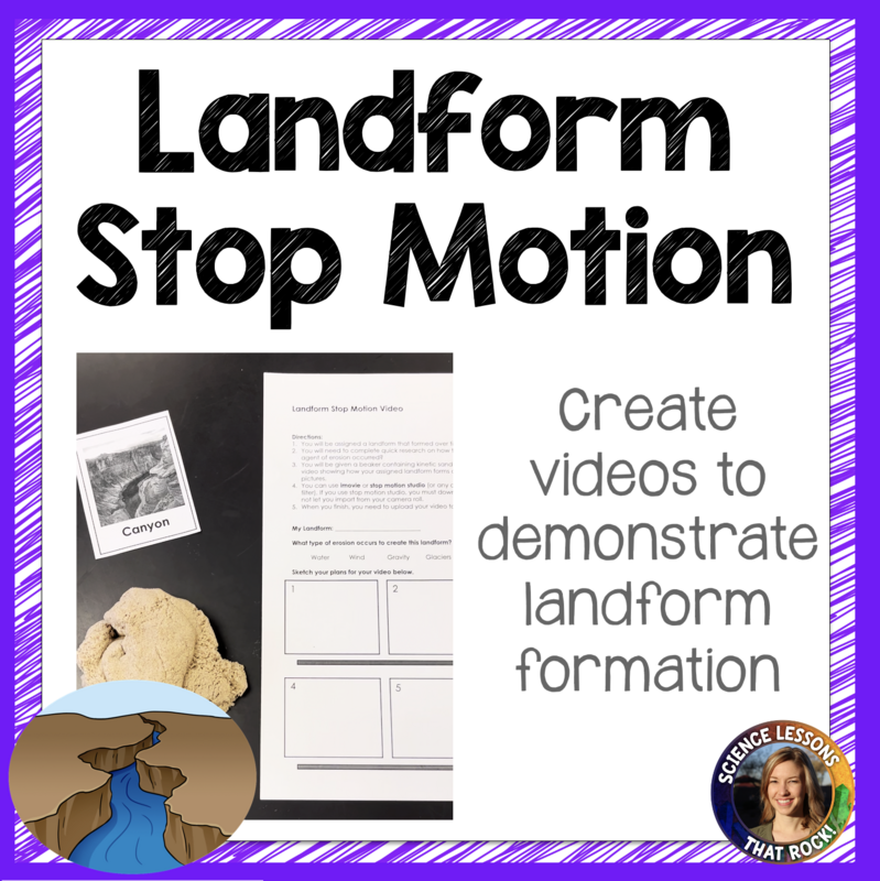 Landform Stop Motion Video Project