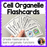 Cell Organelle Flashcards - Store - Science Lessons That Rock