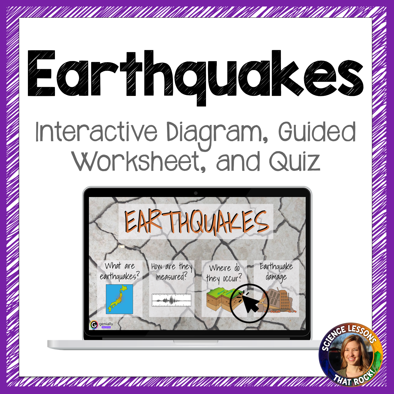 Earthquakes Interactive Diagram Digital Webquest