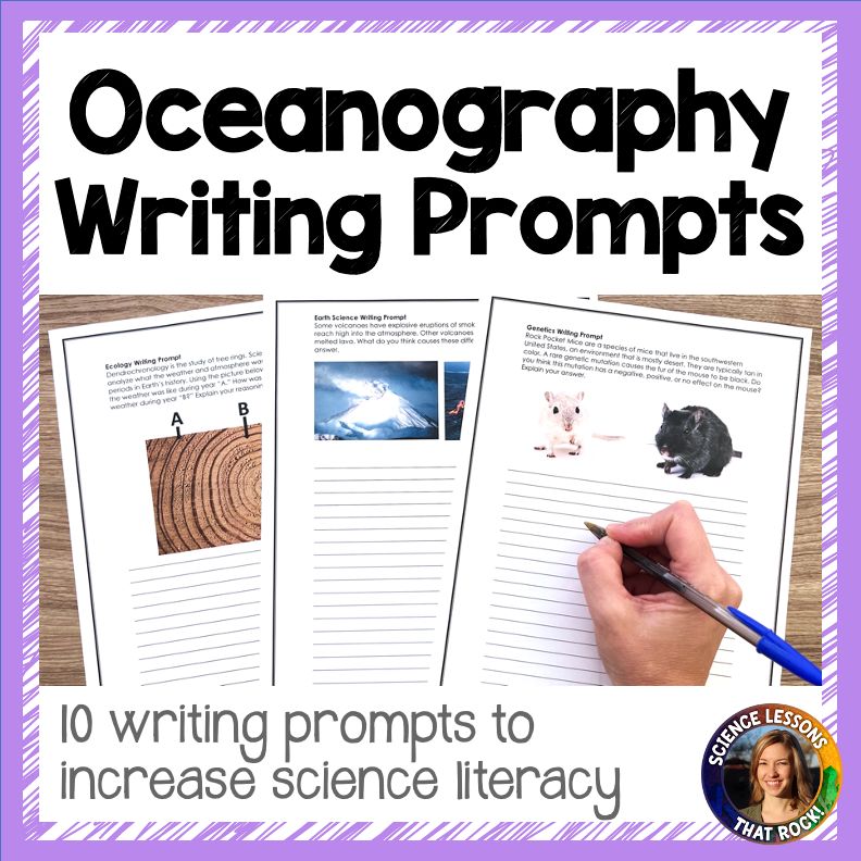 Oceanography Writing Prompts