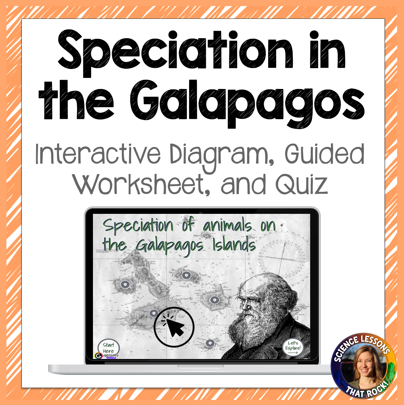 Speciation in the Galapagos Interactive Diagram