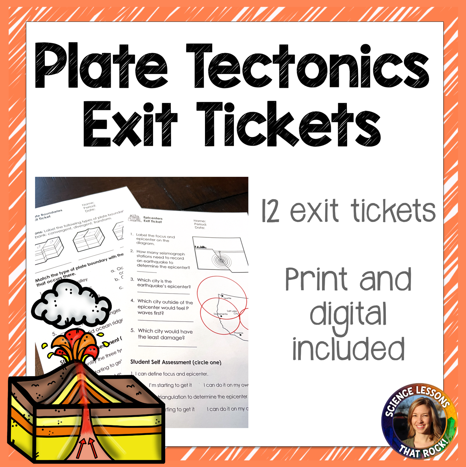 Plate Tectonics Exit Tickets Plate Tectonics Exit Tickets