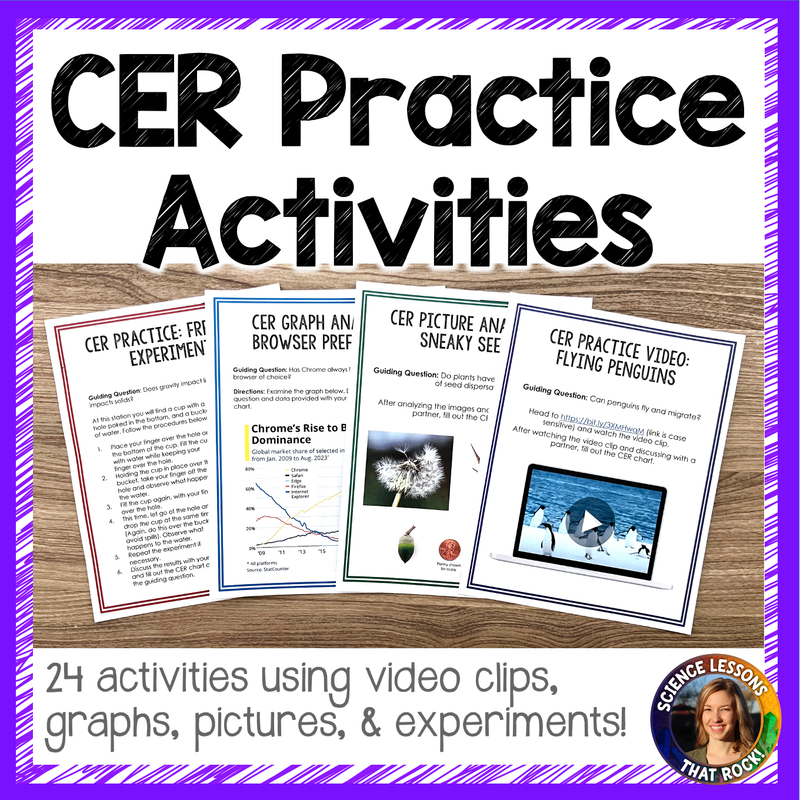 CER Practice Activities