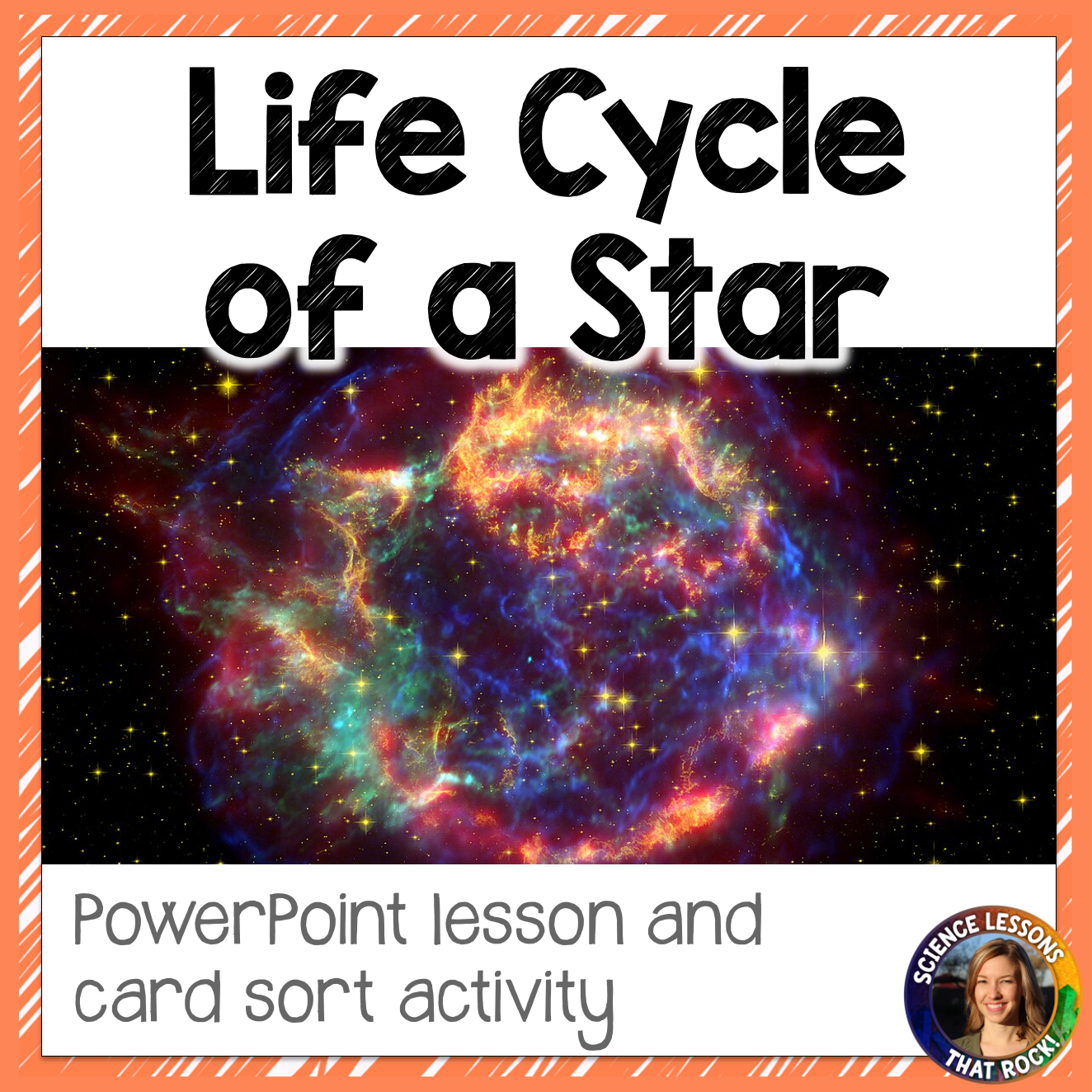 Star Life Cycle Lesson and Card Sort Star Life Cycle Lesson and Card Sort