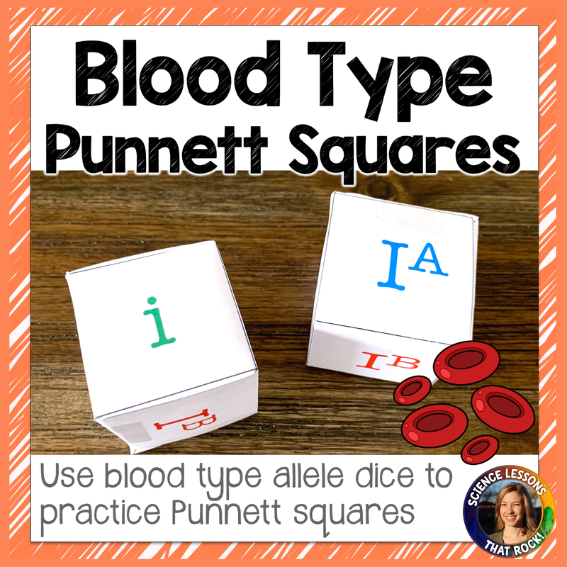 Blood Type Punnett Square Activity