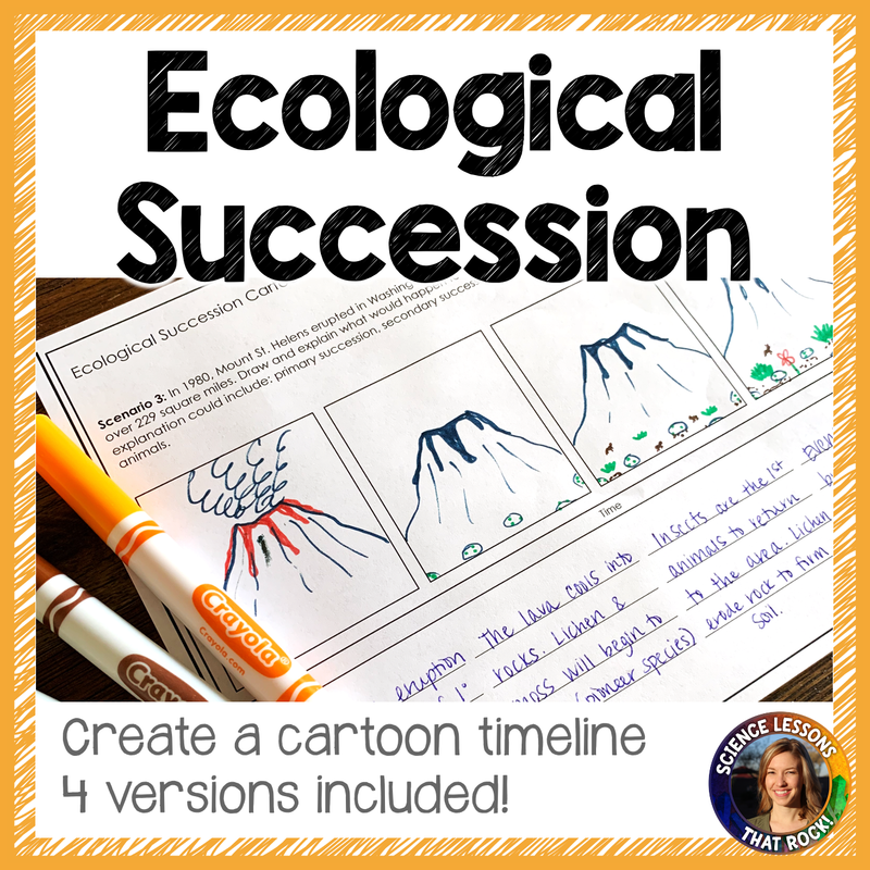 Ecological Succession Timeline Activity