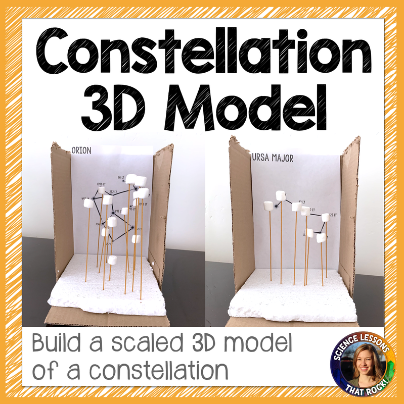 Star Constellations: Build a 3D Model Astronomy Lab