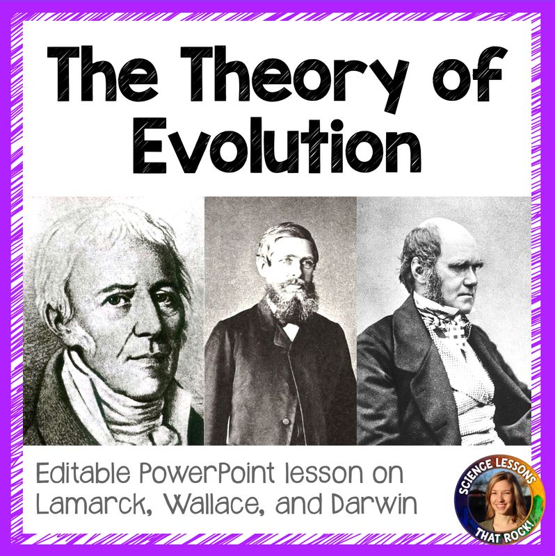 Developing The Theory of Evolution powerpoint presentation