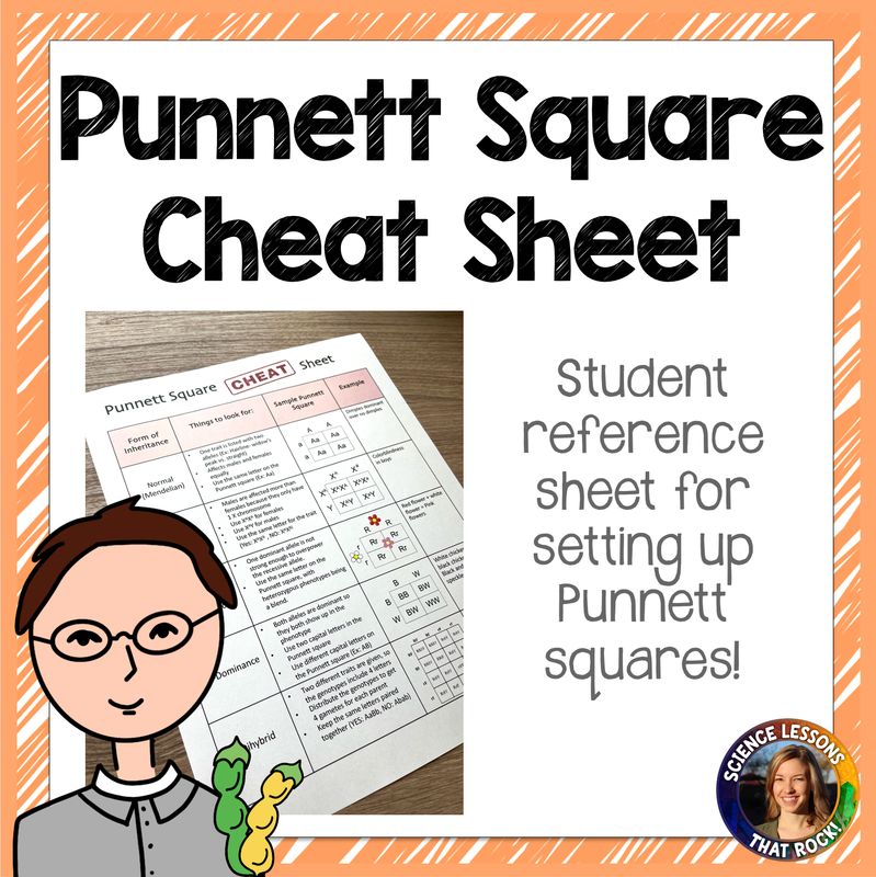 Punnett Square Cheat Sheet