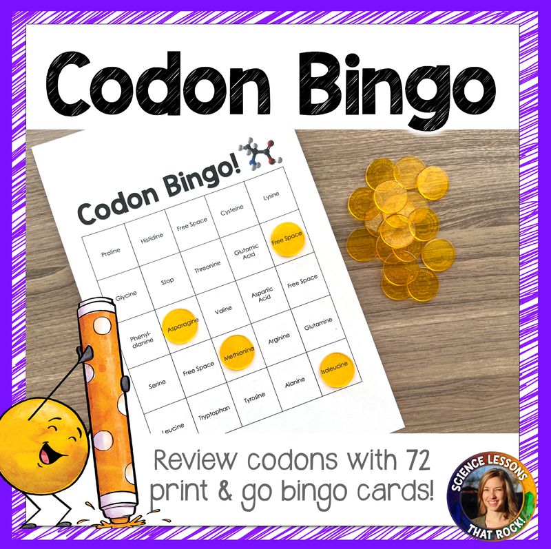 Transcription Codon Bingo