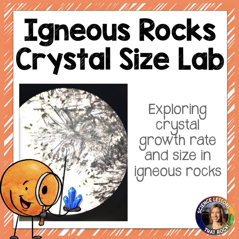 Igneous Rock Crystal Size Lab