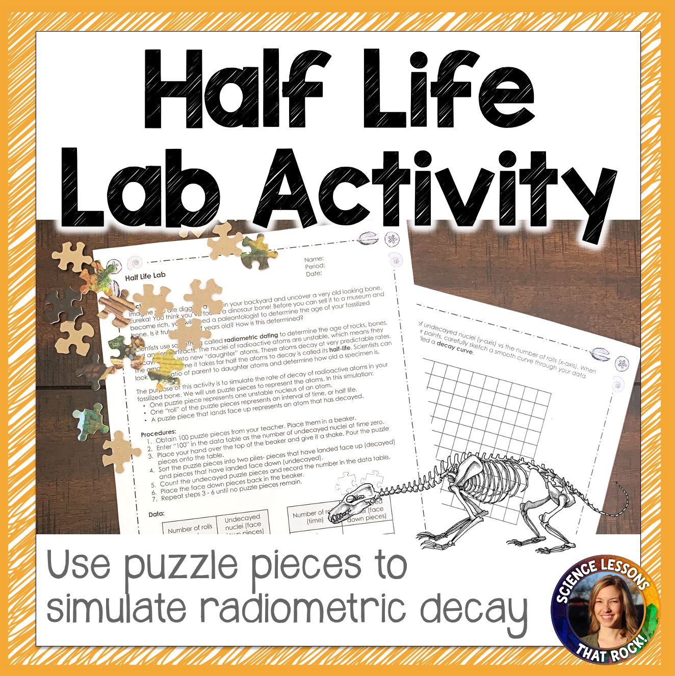 Radiometric Dating Half Life Lab Activity
