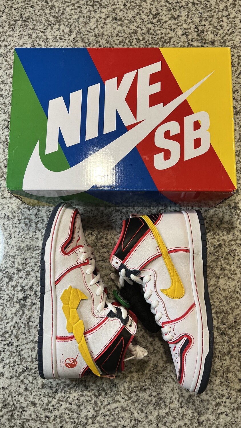 Nike X Gundam RX-0 Unicorn Dunk High Pro
