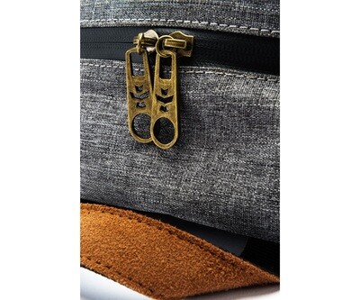 Revelry Supply Escort Crosshatch Grey Carbon-Lined Backpack Revelry Supply Escort Crosshatch Grey Carbon-Lined Backpack