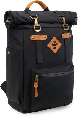 Revelry Supply The Drifter Black Carbon-Lined Rolltop Backpack Revelry Supply The Drifter Black Carbon-Lined Rolltop Backpack