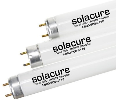 Solacure Curall 365 Fluorescent T12 Strip Light Grow Lamp for Curing 4 foot