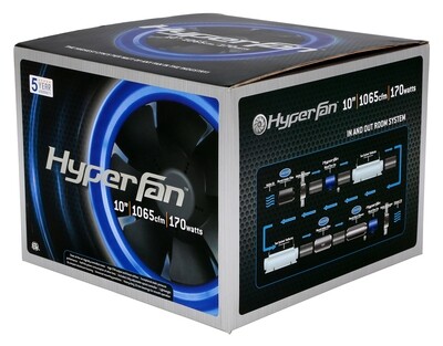 Hyper Fan Duct Inline Fan with Adjustable Fan Speed Controller 8 inch Hyper Fan Duct Inline Fan with Adjustable Fan Speed Controller 8 inch