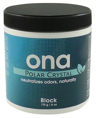 Ona Polar Crystal Scent-Blocking Gel Jar 6 ounce Ona Polar Crystal Scent-Blocking Gel Jar 6 ounce