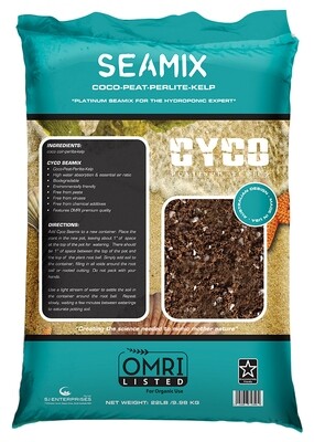Cyco Seamix Kelp-Enriched Coco Perlite Media Mix 50 liter Cyco Seamix Kelp-Enriched Coco Perlite Media Mix 50 liter