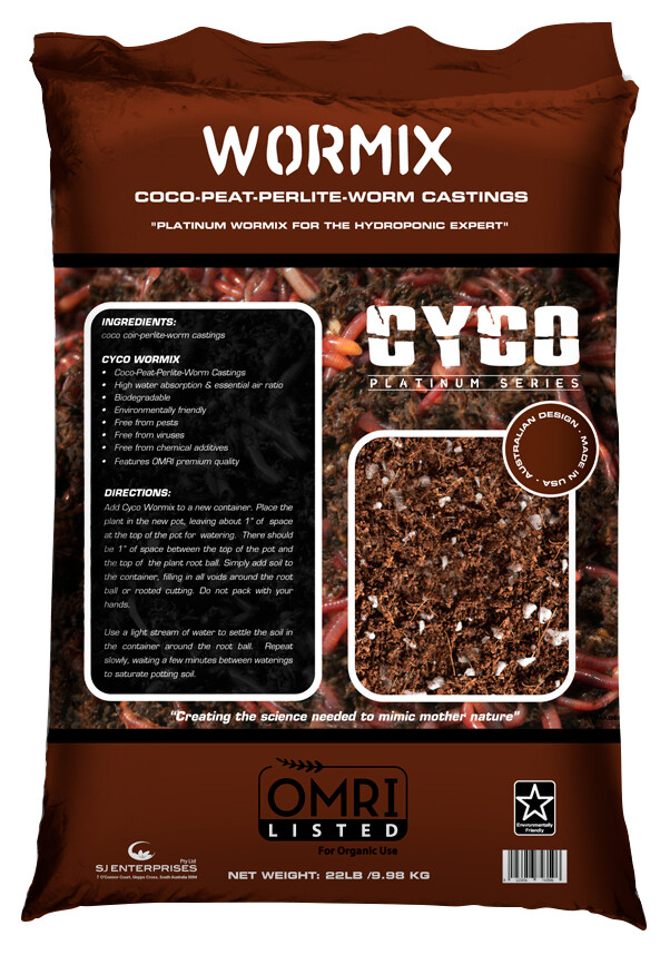 Cyco Wormix Worm Castings 50 liter