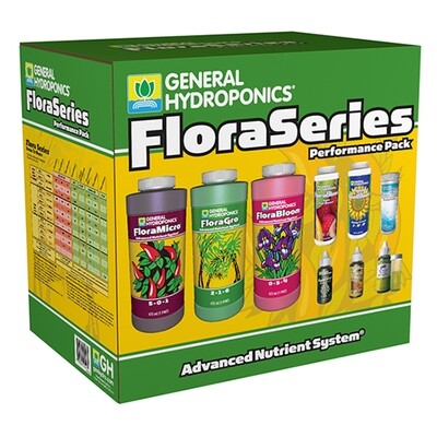 General Hydroponics GH Flora Performance Pack Kit General Hydroponics GH Flora Performance Pack Kit