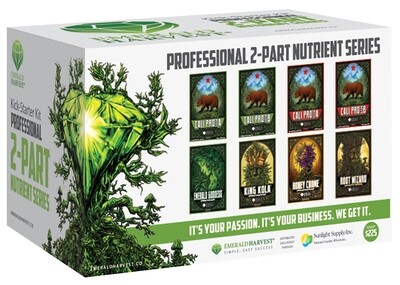 Emerald Harvest Kick-Starter Start Kit 2 part Base, 1 quart 8 quart total Emerald Harvest Kick-Starter Start Kit 2 part Base, 1 quart 8 quart total