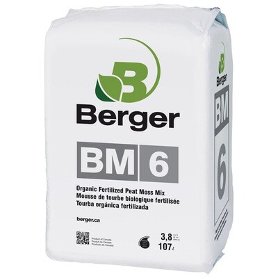 Berger BM6 HP Myco 3.8 cubic foot bale Berger BM6 HP Myco 3.8 cubic foot bale