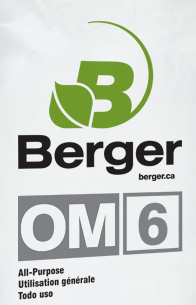 Berger OM6 3.8 cubic foot bale