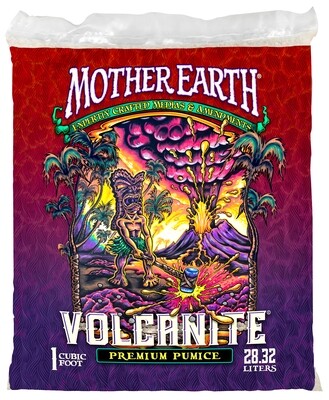 Mother Earth Volcanite Premium Pumice Volcanic Glass 1 cubic foot Mother Earth Volcanite Premium Pumice Volcanic Glass 1 cubic foot