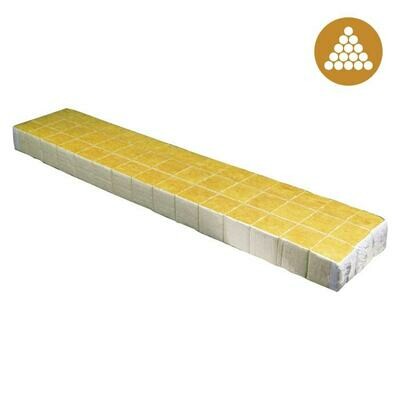 Cultilene Optidrain Unwrapped Rockwool Block with Liner 1.5x1.5x1.5 inch Cultilene Optidrain Unwrapped Rockwool Block with Liner 1.5x1.5x1.5 inch