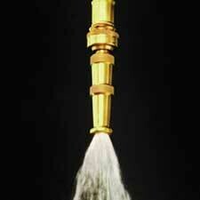 Dramm Heavy-Duty Brass Adjustable Hose Nozzle Dramm Heavy-Duty Brass Adjustable Hose Nozzle