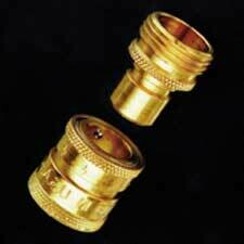 Dramm Heavy-Duty Brass Quick-Disconnect Fitting 3/4 inch Dramm Heavy-Duty Brass Quick-Disconnect Fitting 3/4 inch