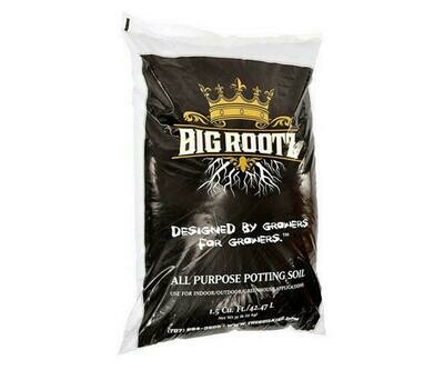 The Soil King Bag Big Rootz Grow Soil Blend 1.5 cubic foot 42.47 Liter The Soil King Bag Big Rootz Grow Soil Blend 1.5 cubic foot 42.47 Liter